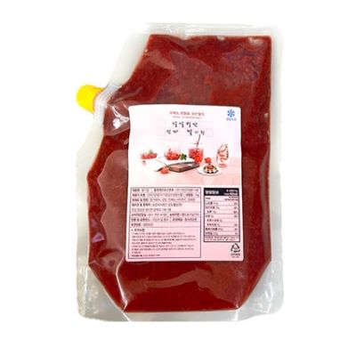 [실시간/배송/식품] 국내산 수제딸기청 1kg